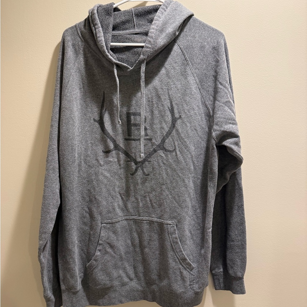 Gray Hooded Sweatshirt